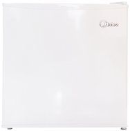 Midea WHS-65LB1 Compact Single Reversible Door Refrigerator and Freezer, 1.6 Cubic Feet, Black N7