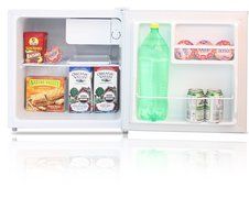 Midea WHS-65LB1 Compact Single Reversible Door Refrigerator and Freezer, 1.6 Cubic Feet, Black N8