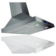 AKDY&reg; 30"/36"/42"/48" Stainless Steel Wall Mount Kitchen Cooking Fan Vent Range Hood LED Display Touch Control... N4