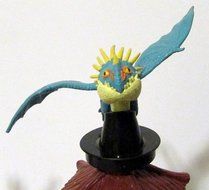 How To Train Your Dragon 20 Piece Birthday Cake Topper Set Featuring Toothless Night Fury, Monstrous Nightmare... N7