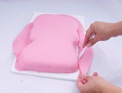 Via Roma Bakery Made in Italy Roll Fondant, 1.5 lb., White N16