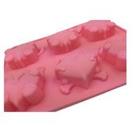 Wocuz Silicone Soap Mold Chocolate Icecream Mold Baking Pan - Rabbit Elephant Frog Cat Bear Shape N6