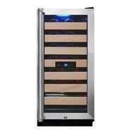 Vinotemp VNTVT-26SB-ID 26-Bottle Wine Cooler with Interior Display N3