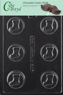 Cybrtrayd C462 Stocking Cookie Life of the Party Chocolate Candy Mold with Exclusive Cybrtrayd Copyrighted Chocolate...