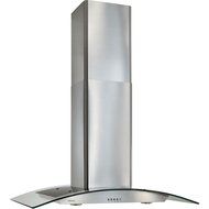 Broan EI5936SS Elite Series 35.38&quot; Wide Island Mount Hood Powerful 500 CFM Internal Blower 3-Speed Electronic...