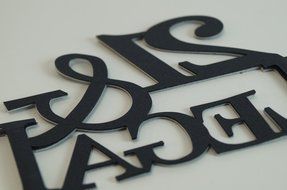 Black 21 &amp; Legal Cake Topper N2