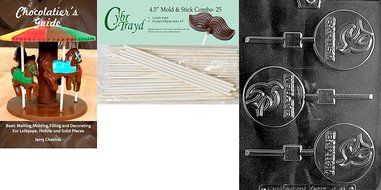 Cybrtrayd R065 Baptism Lolly Chocolate Candy Mold with Exclusive Cybrtrayd Copyrighted Chocolate Molding Instructions... N7