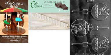 Cybrtrayd R065 Baptism Lolly Chocolate Candy Mold with Exclusive Cybrtrayd Copyrighted Chocolate Molding Instructions... N10