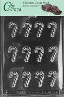 Cybrtrayd C011 Small Canes Life of the Party Chocolate Candy Mold with Exclusive Cybrtrayd Copyrighted Chocolate...