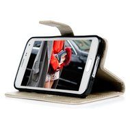 S5 Case,Samsung Galaxy S5 Case (i9600) - Wallet Embossed Flower Tree PU Leather Soft TPU Inner Cover with Magnetic... N25