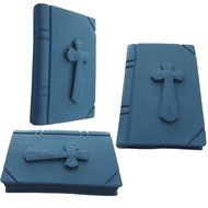 Silicone Molds Conmunion Book Cake Decorating Fondant Gumpaste Supply M4664 By Ok Molds N2