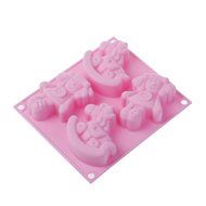 Silikomart Silicone Baby Line Bakeware Collection, Happy Racing N6