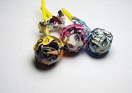 12psc Lollipops Monster High Birthday Party Favor Topper Treats Buffet Candy N2