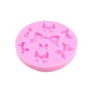 Bowknots Silicone Fondant Cake Mold Home Kitchen Bake Tool Cake Decoration N3