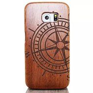 Samsung Galaxy S7 Wooden Case,T-Young(TM) Natural Wood Bamboo Carved [Stylish Pattern] Case Hard Back Shockproof... N11