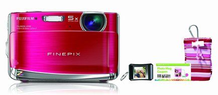 Fujifilm FinePix Z70 12 MP Digital Camera with 5x Optical Zoom and 2.7-Inch LCD (Blue) N9