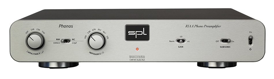 SPL Phonos ProFi MM/MC Adjustable Phono Preamp (Silver) N2