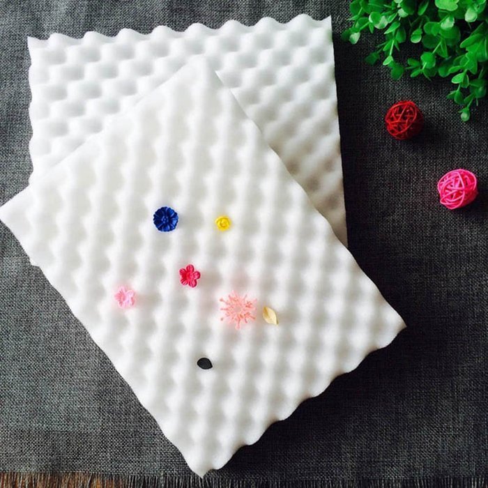 Beauty Clubs 2Pcs Flower Drying Mats Sponge Pads Cake Fondant Sugarcraft Decoration DIY Tools
