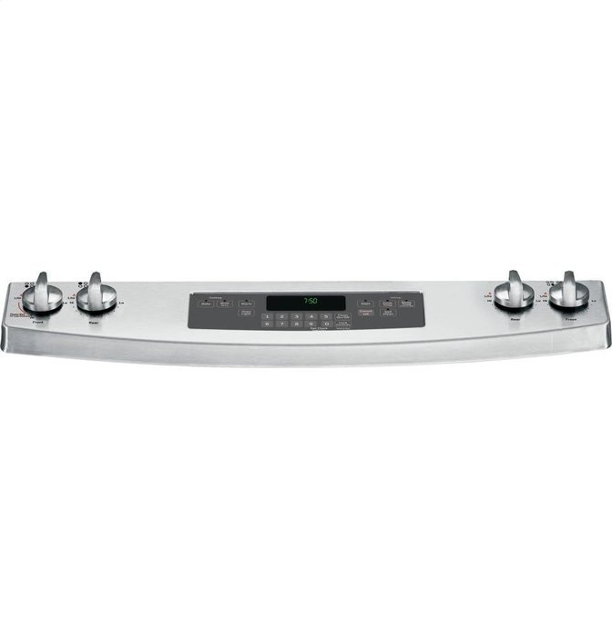 GE JGS650SEFSS 30" Stainless Steel Gas Slide-In Sealed Burner Range N4