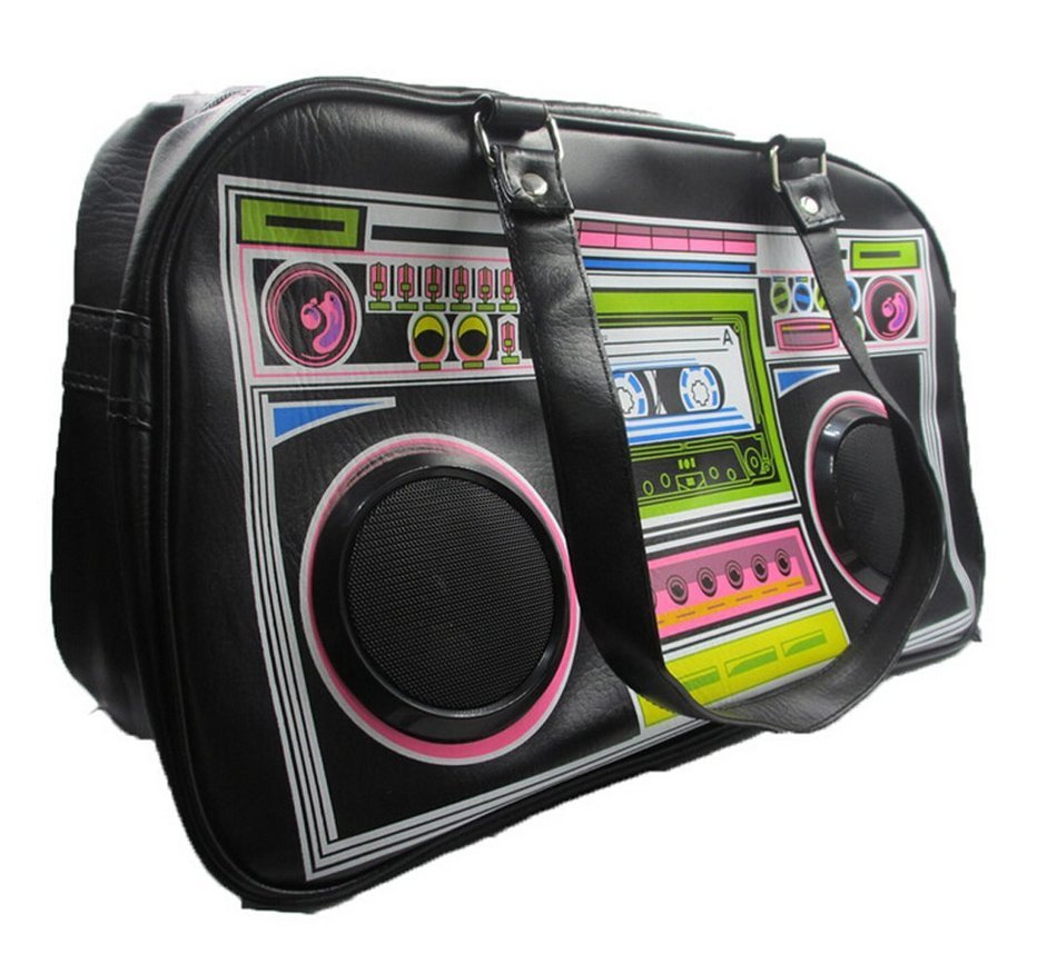 TX-Originality Portable Bluetooth Music Handbag Bag Speaker Support TF Card. N3
