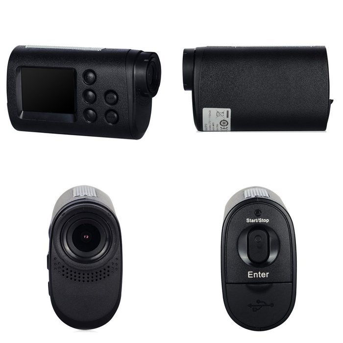TekBow SP10 Sports Action Camera Full HD 1080P 120 Degrees Wide Angle Anti shake Automatic Loop Recording Support... N4