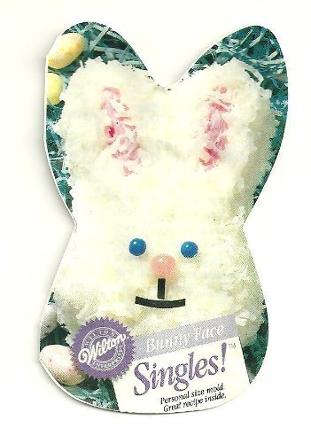 Wilton Easter Bunny Face Singles Mold Cake Pan (2105-1142)