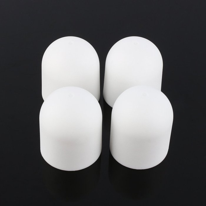 Obula(TM) 4Pcs White Silica gel Motor protective cover Accessories for DJI Phantom 2 3 N5