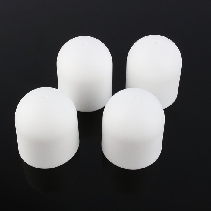 Obula(TM) 4Pcs White Silica gel Motor protective cover Accessories for DJI Phantom 2 3 N6