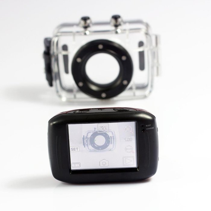SVP&reg; 720P HD Mini Action Helmet Camera Waterproof Sport Car DV Bike Camcorder N3