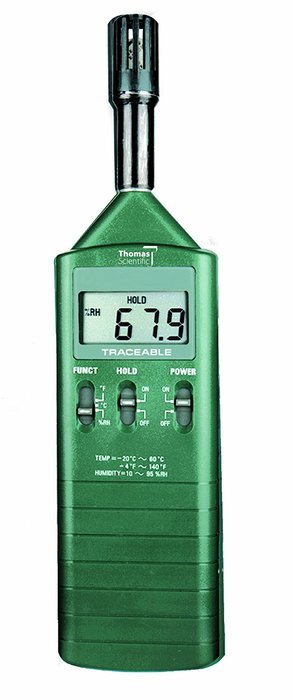 Thomas 4187 Traceable Humidity and Temperature Meter with Output, -4 to 140 Degree F, -20 to 60 degree C, + or...
