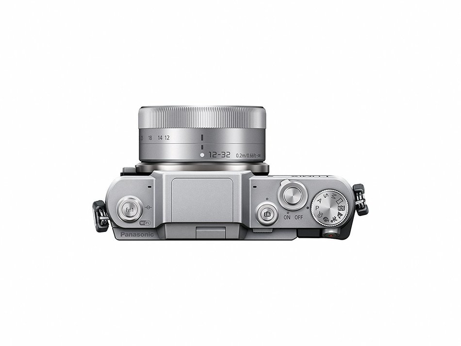 Panasonic DMC-GF7WK Compact System Camera (DSLM) with 12-32mm + 35-100mm Kit - International Version (No Warranty) N3