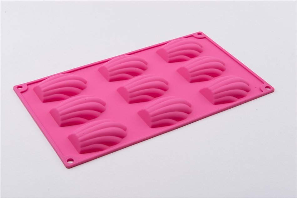 9 Cavity Madeleines Baking Mold Cookie Mould N4