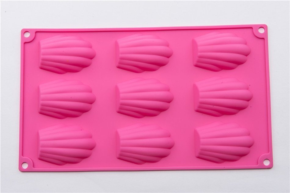 9 Cavity Madeleines Baking Mold Cookie Mould N5
