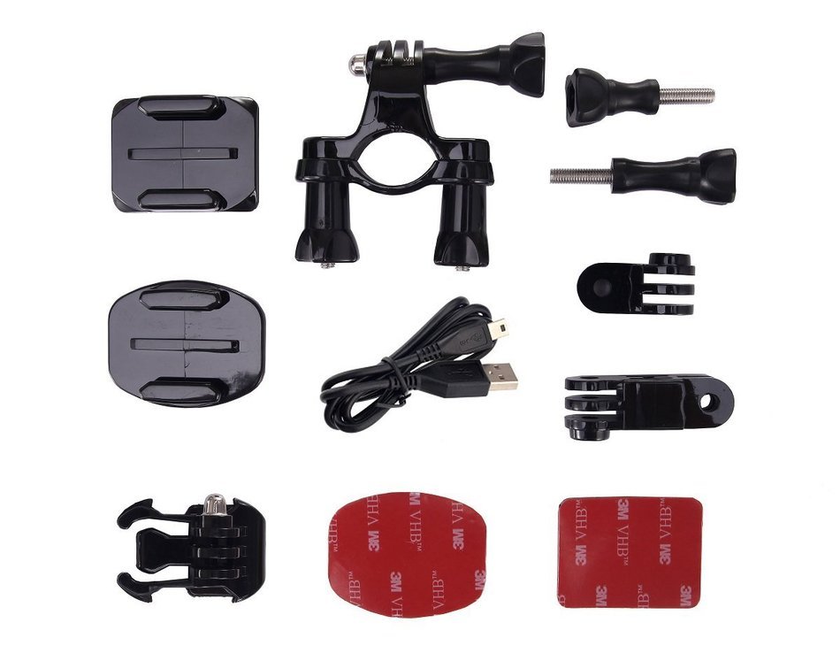 GIT1 Action Camera - Pro Edition - 1080p HD + WiFi Functionality - Sony IMX322 Sensor -