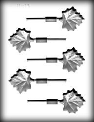 Maple Leaves Pop Hard Candy Mold