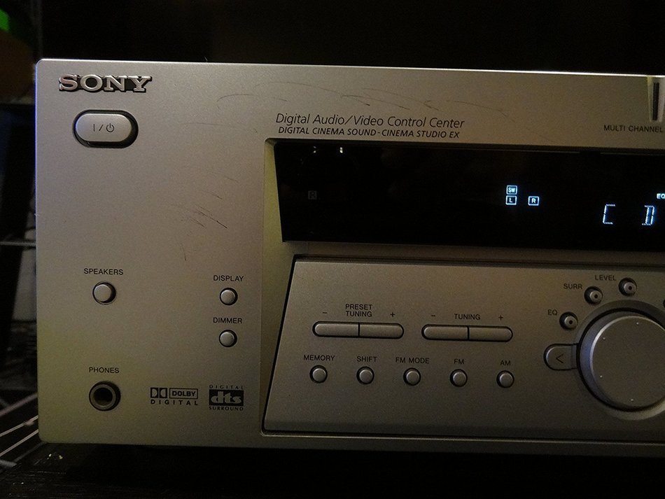 Sony Str-k502 Digital Audio / Video Home Theater 5.1 Stereo Receiver N3