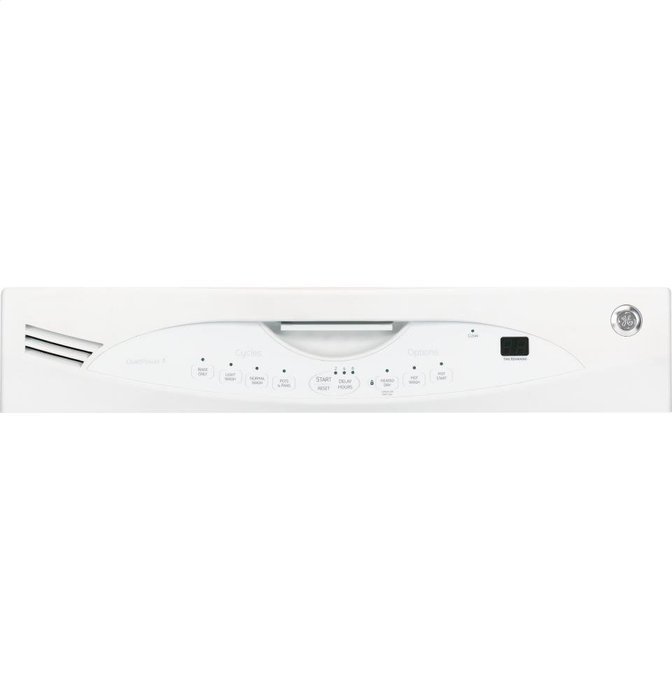 GE GLDA690FWW 24" White Full Console Dishwasher - Energy Star N4