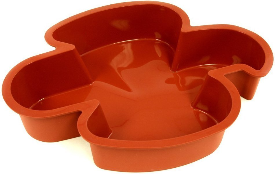 Paderno World Cuisine 1.1 Pound Non-stick Silicone Dove Bread Mold