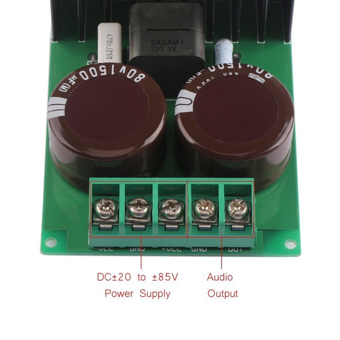 DROKxae; IRAUD200 Hi-Fi Class D Digital Amplifier Board 500W For KTV/Stage/Home Car N6