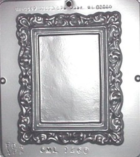Picture Frame 3 1/4" x 4 3/4" Chocolate Candy Mold