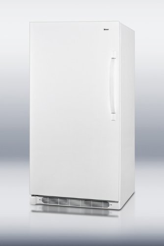 Summit R17FFLHD: Large capacity all-refrigerator with frost-free operation and fan-forced cooling; left hand door...