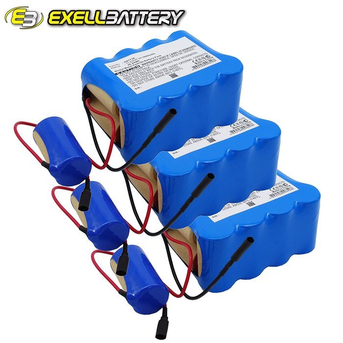 3x Exell EBVB-122 Ni-MH 15.6V Battery Fits EURO PRO Shark Vacuums USA SHIP N3