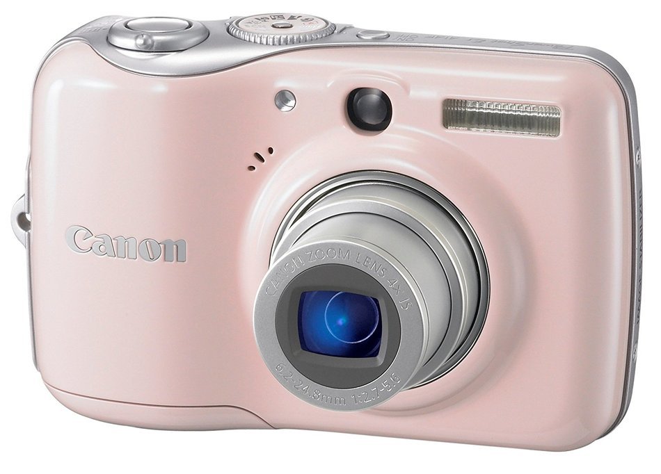 Canon Powershot E1 10MP Digital Camera with 4x Optical Image Stabilized Zoom (White) N15