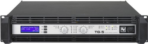 Electrovoice TG5 Tour Grade Amplifier with up to 2 x 1900W into 2 Ohms Grounded and Two Channels