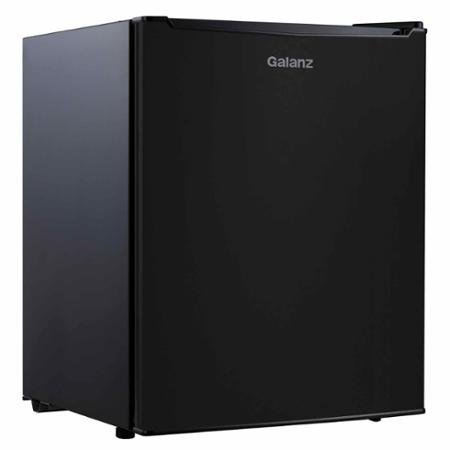 Galanz 2.7 Cu. Ft. Mini Refrigerator/Freezer, Black N2
