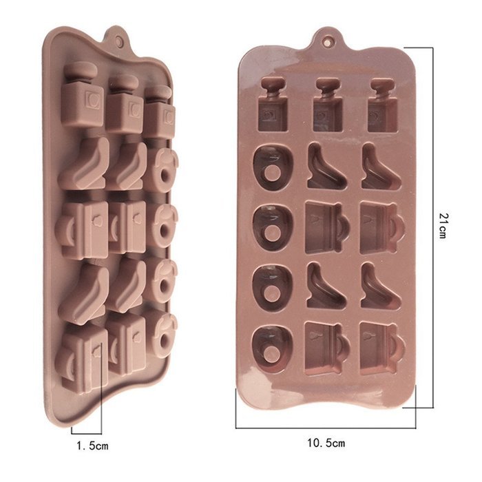 MagicMen Electric guitar silicone chocolate mold ice lattice silicone mold N28
