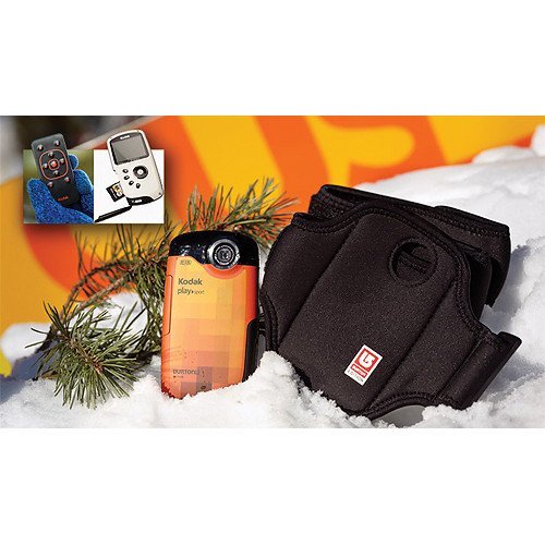 Kodak ZX3 PlaySport Video Camera Bundle (Burton Edition) N3