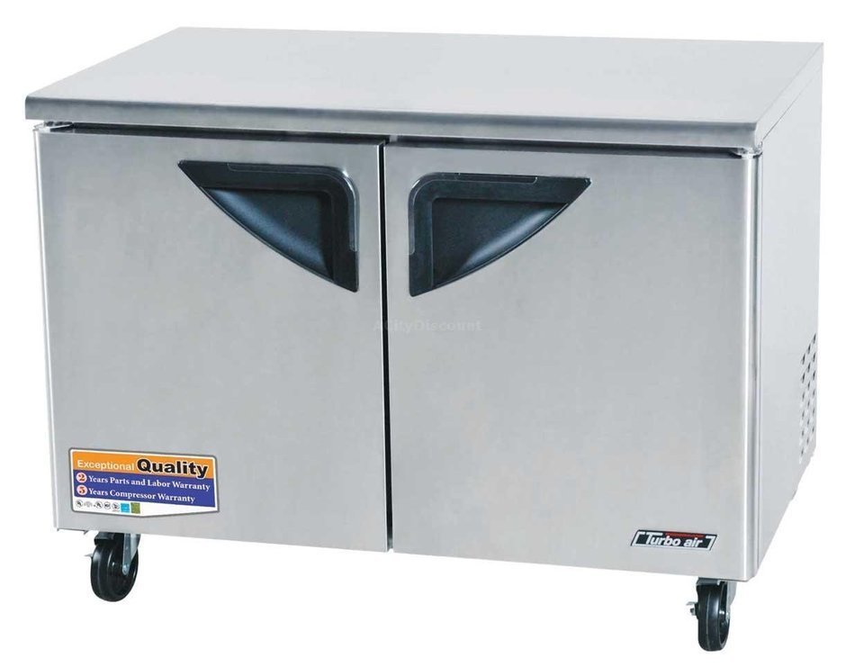 Turbo Air TUF-60SD 60" Undercounter Freezer - Super Deluxe Series