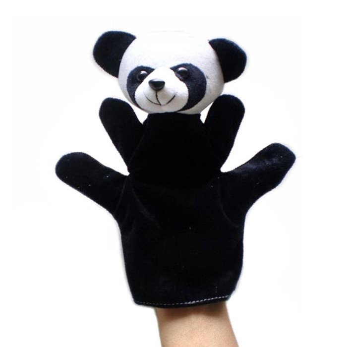 Plush Toy，BeautyVan 1pcs Animal Finger Puppet Plush Gift Toy (Beige) N8