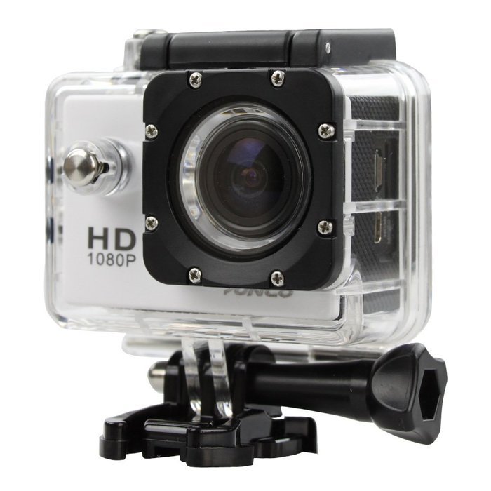 Flylinktech&reg; Full HD 1080P 12MP Action Camera Waterproof Sports Action Camcorder Helmet Cam Car DVR Recorder with... N2